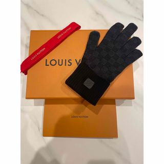 ルイヴィトン(LOUIS VUITTON)の証明書2023/12新品同様 ルイヴィトン 手袋 ネオプティダミエ M77992(手袋)