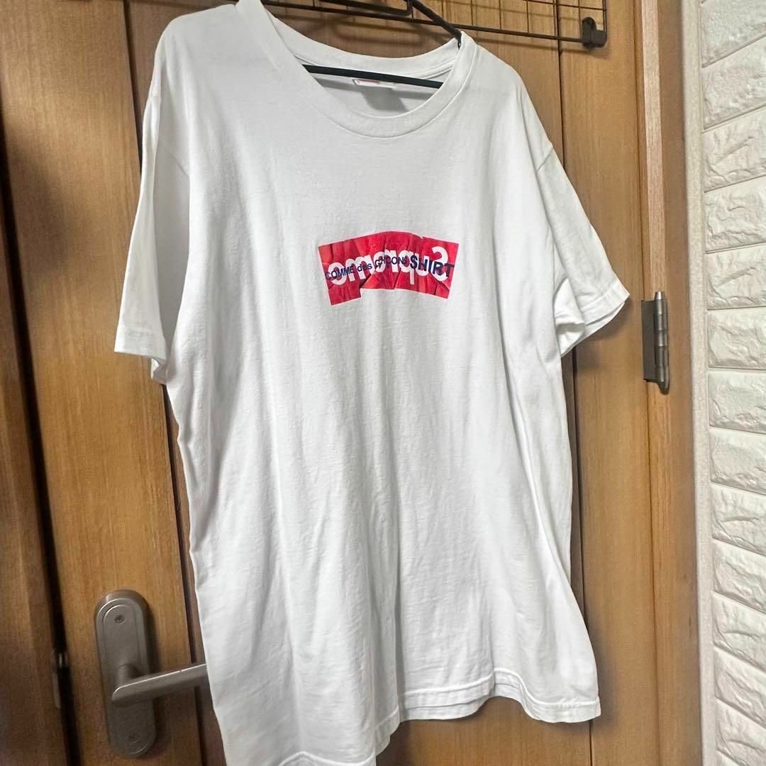 SUPREME X CDG BOX LOGO SS T-SHIRT