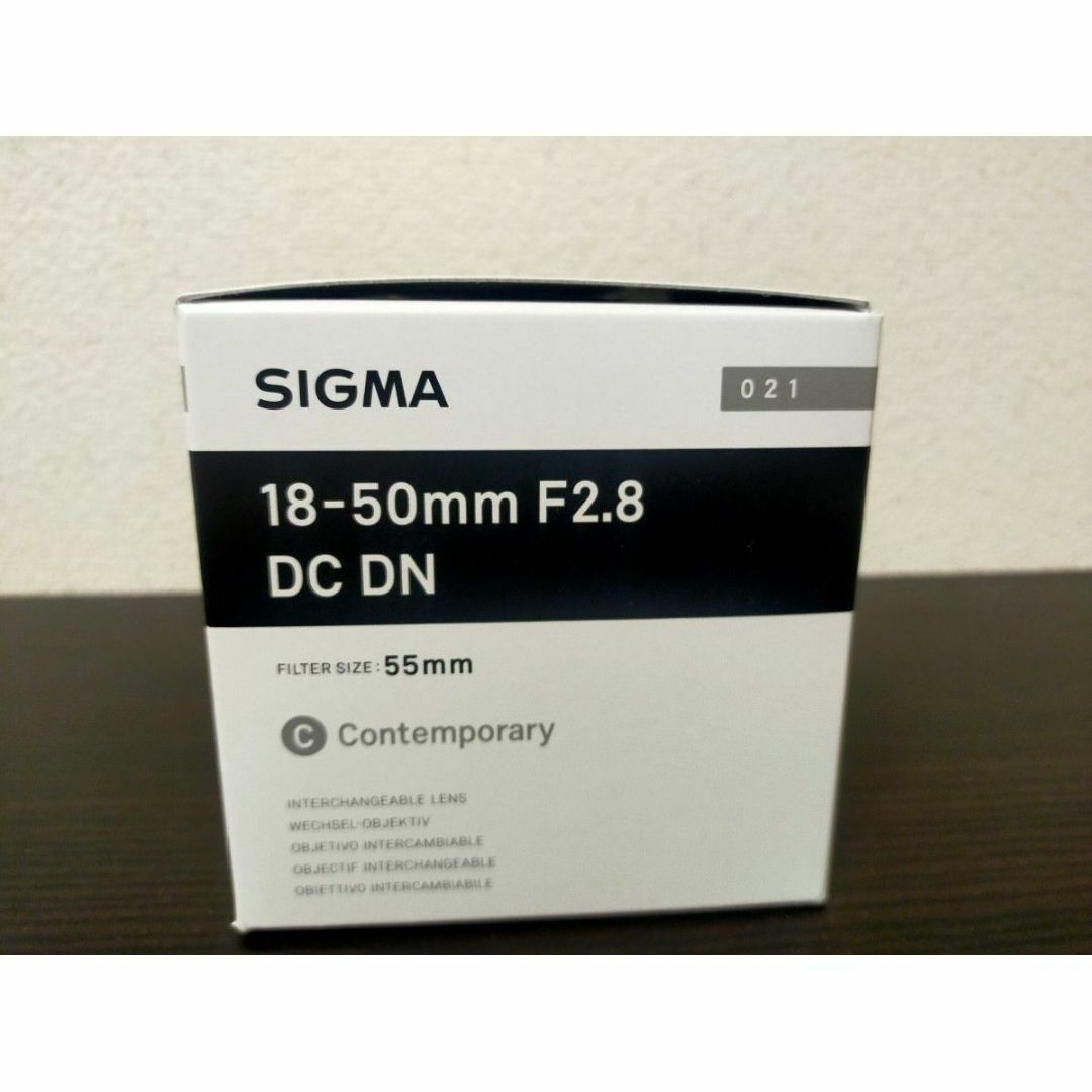 SIGMA(シグマ)のシグマ 18-50mm F2.8 DC DN Contemporary ソニーE スマホ/家電/カメラのカメラ(レンズ(ズーム))の商品写真