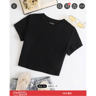 SHEIN Tシャツ(Tシャツ(半袖/袖なし))