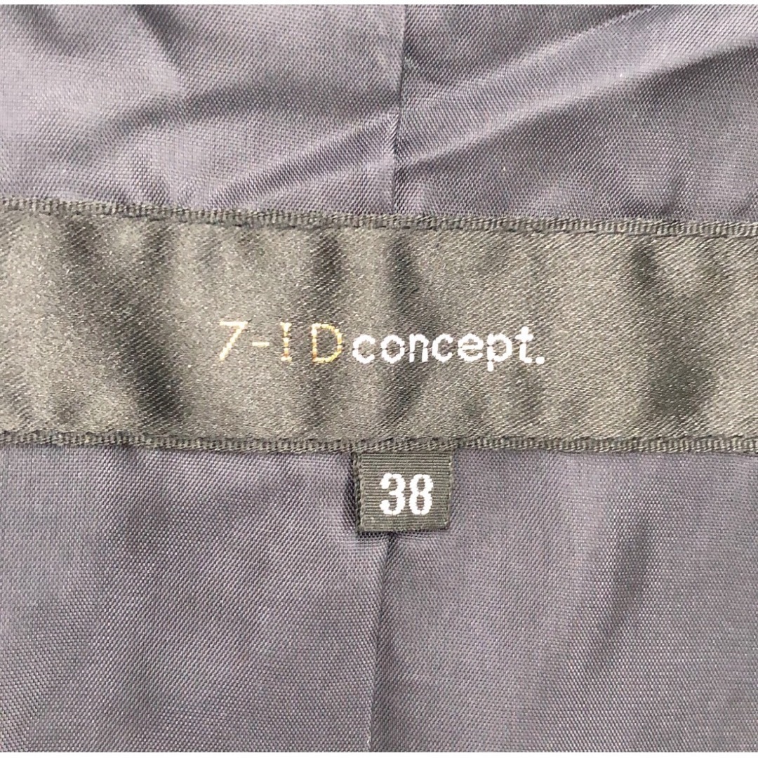 7-Idconcept(セブンアイディコンセプト)の7-Idconcept. セブンアイディコンセプト トレンチ38 キュプラ レディースのジャケット/アウター(ロングコート)の商品写真