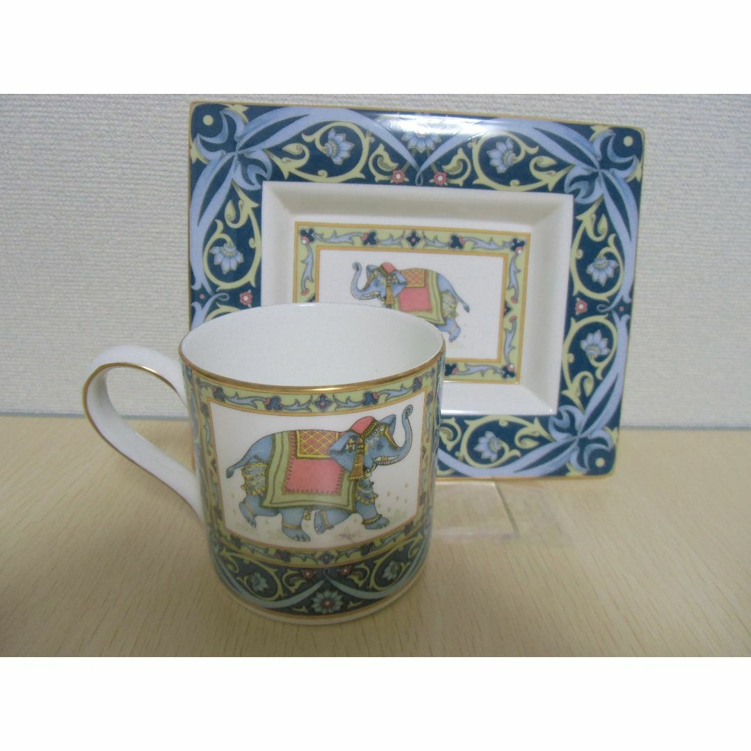 WEDGWOOD(ウェッジウッド)の廃盤♡WEDGEWOOD♡マグカップ&プレートセット♬ インテリア/住まい/日用品のキッチン/食器(食器)の商品写真