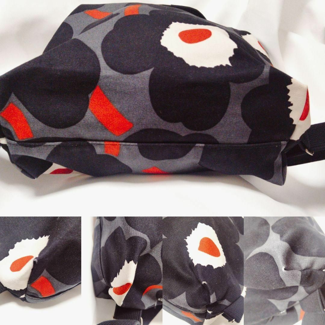 marimekko(マリメッコ)の大容量　マリメッコ　リュック　バッグパック　ウニッコ　コットン レディースのバッグ(リュック/バックパック)の商品写真