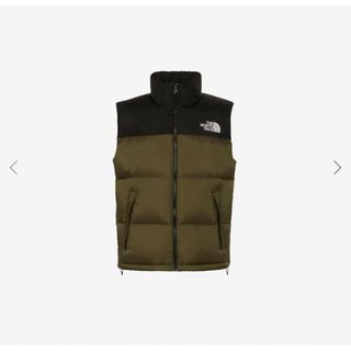 ザノースフェイス(THE NORTH FACE)のノースフェイス　ヌプシダウンベスト　ニュートープ　サイズL(ダウンベスト)