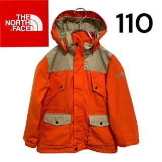 ザノースフェイス(THE NORTH FACE)の【美品】ノースフェイス⭐︎マウンテンパーカー⭐︎オレンジ(ジャケット/上着)