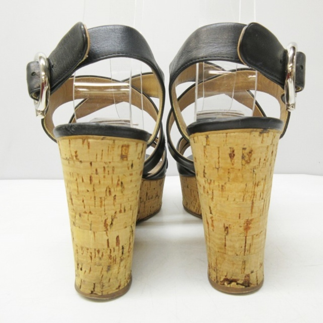 Salvatore Ferragamo(サルヴァトーレフェラガモ)のサルヴァトーレフェラガモ サンダル ガンチーニ ウェッジソール 厚底 約23.5 レディースの靴/シューズ(サンダル)の商品写真