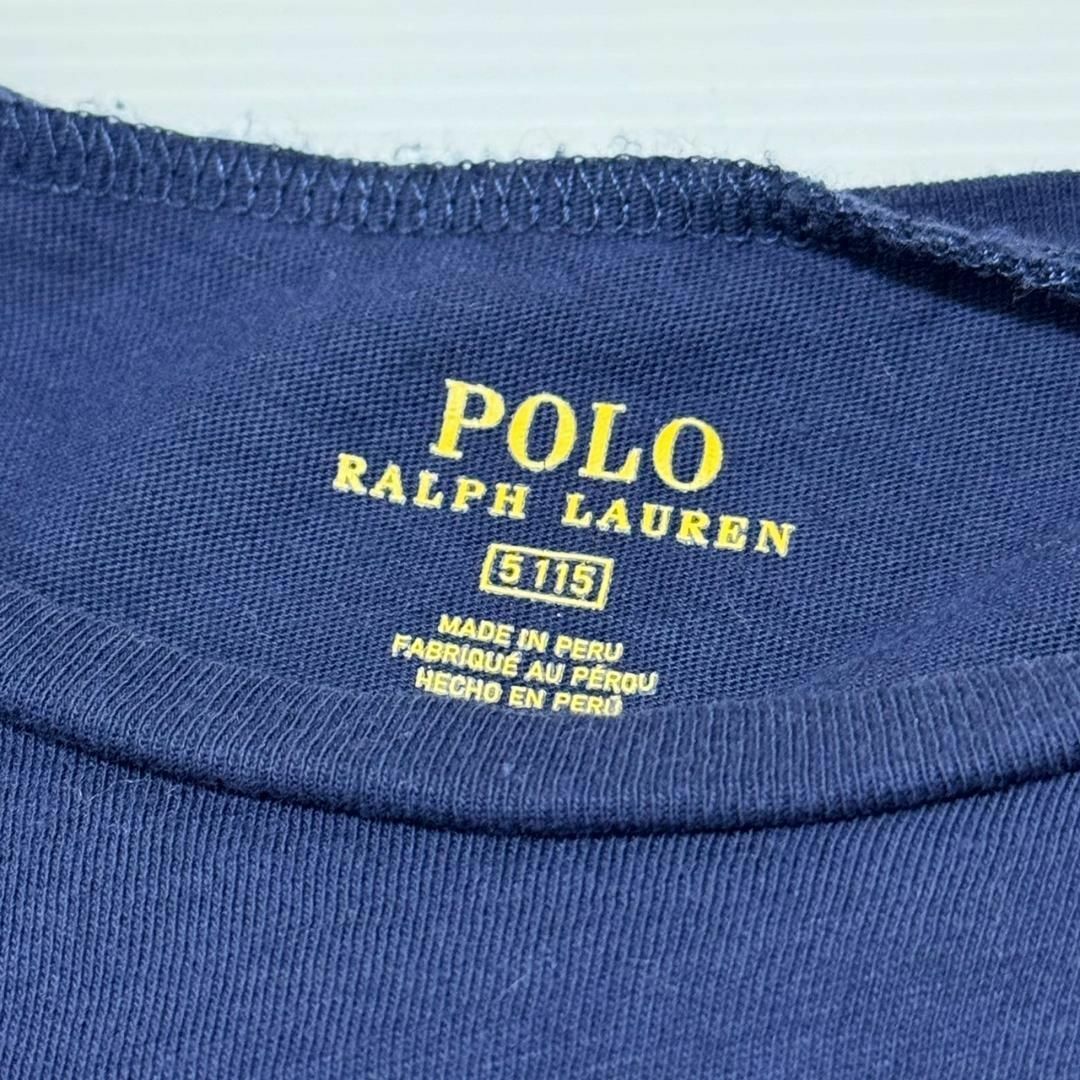 POLO RALPH LAUREN(ポロラルフローレン)のPOLO RALPH LAUREN ノースリーブ トップス フリル 子供服 キッズ/ベビー/マタニティのキッズ服女の子用(90cm~)(Tシャツ/カットソー)の商品写真