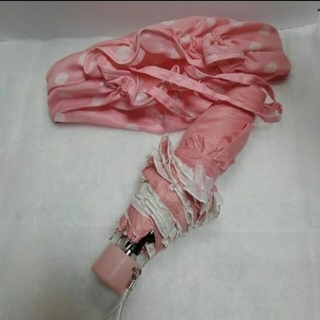 折りたたみ傘 ピンク 未使用品(傘)
