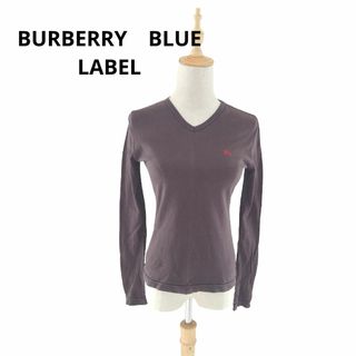 バーバリーブルーレーベル(BURBERRY BLUE LABEL)のバーバリーブルーレーベル　長袖カットソーMサイズ(カットソー(長袖/七分))