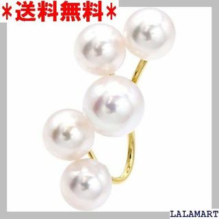 ☆人気商品 ララクリスティー イヤーカフ あこや真珠 パー 015-yg 554(その他)