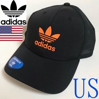 アディダス(adidas)のレア【新品】adidas アディダス USA メッシュ キャップ 黒(キャップ)