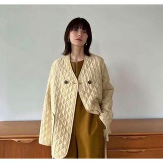 クラネ(CLANE)のCLANE  QUILTING NO COLLAR JACKET(ノーカラージャケット)