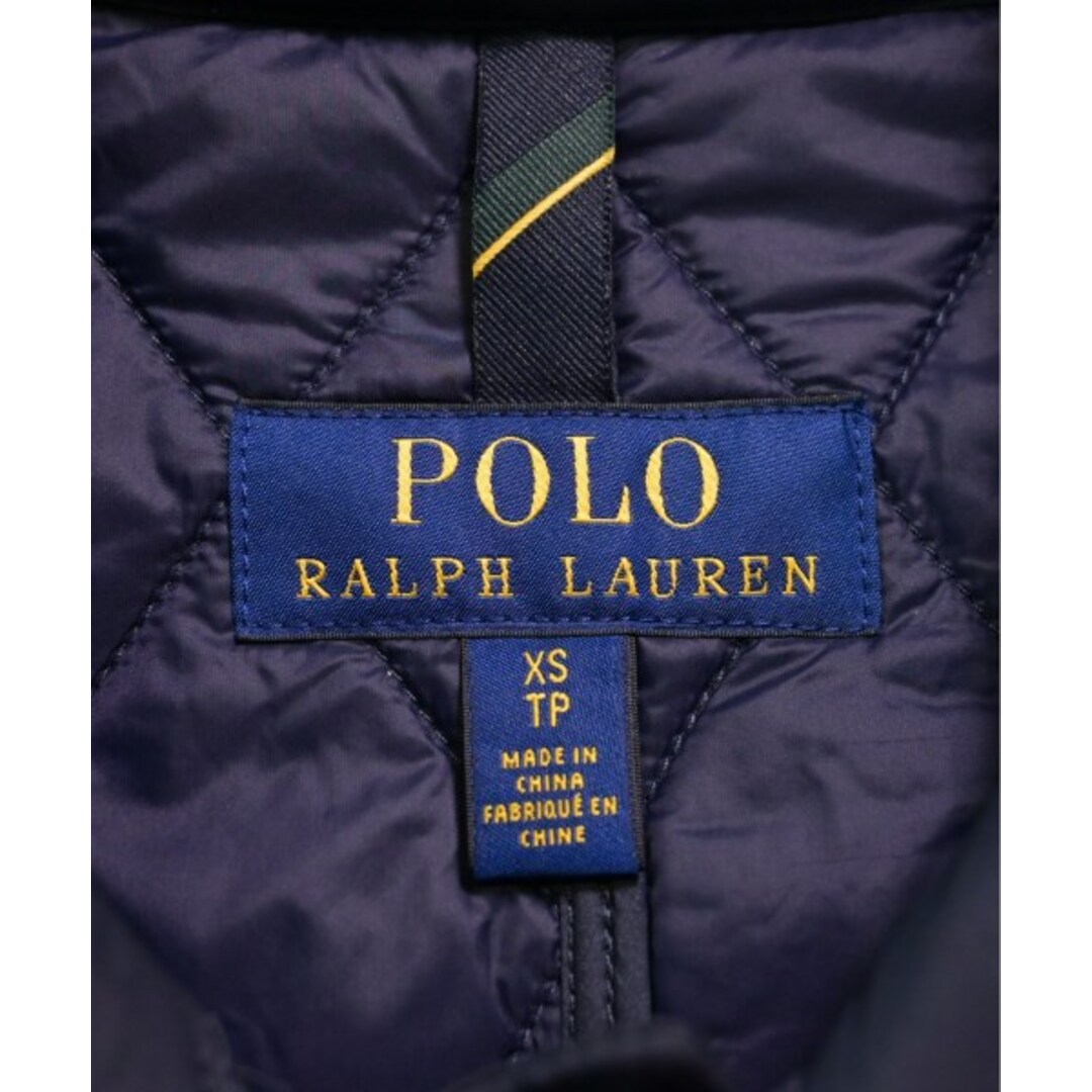 POLO RALPH LAUREN(ポロラルフローレン)のPolo Ralph Lauren ステンカラーコート XS 紺 【古着】【中古】 メンズのジャケット/アウター(ステンカラーコート)の商品写真