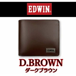 プーマ(PUMA)のチョコ 濃茶  EDWIN 45 二つ折り財布 エドウイン エドウィン(折り財布)