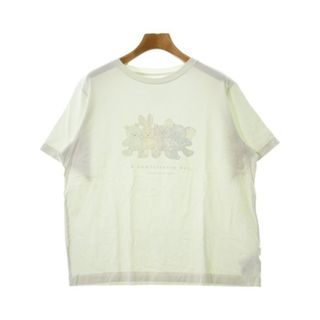 ジェラートピケ(gelato pique)のgelato pique ジェラートピケ Tシャツ・カットソー ONE 白 【古着】【中古】(カットソー(半袖/袖なし))