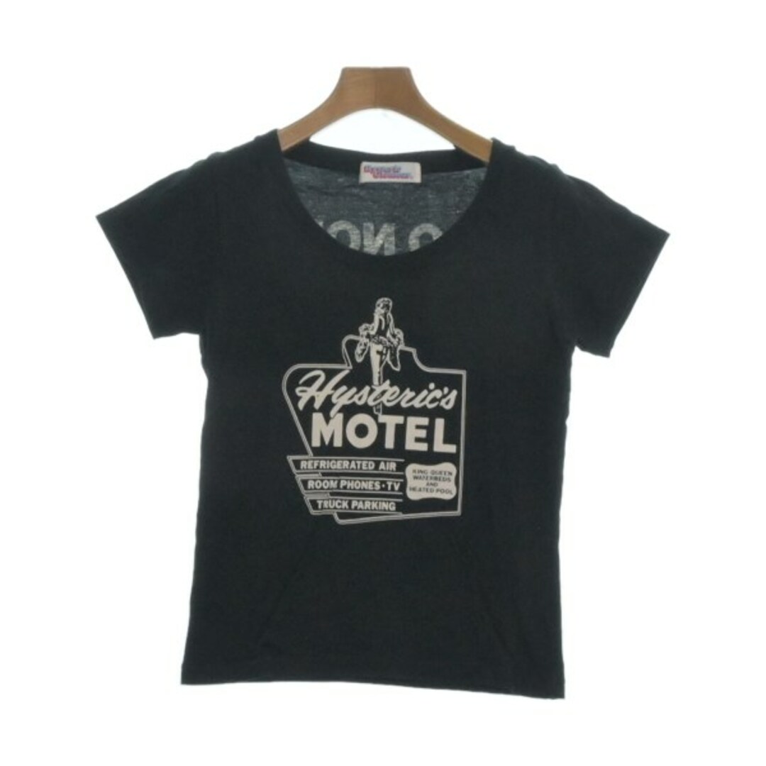 HYSTERIC GLAMOUR(ヒステリックグラマー)のHYSTERIC GLAMOUR Tシャツ・カットソー F 黒 【古着】【中古】 レディースのトップス(カットソー(半袖/袖なし))の商品写真