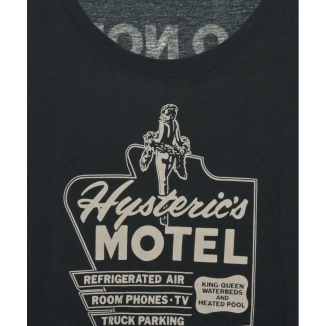 HYSTERIC GLAMOUR(ヒステリックグラマー)のHYSTERIC GLAMOUR Tシャツ・カットソー F 黒 【古着】【中古】 レディースのトップス(カットソー(半袖/袖なし))の商品写真