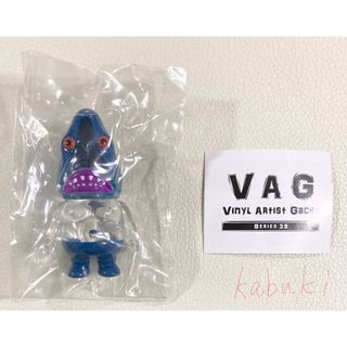 メディコムトイ(MEDICOM TOY)のガチャ　VAG35　さめんちゅ　クリア(キャラクターグッズ)