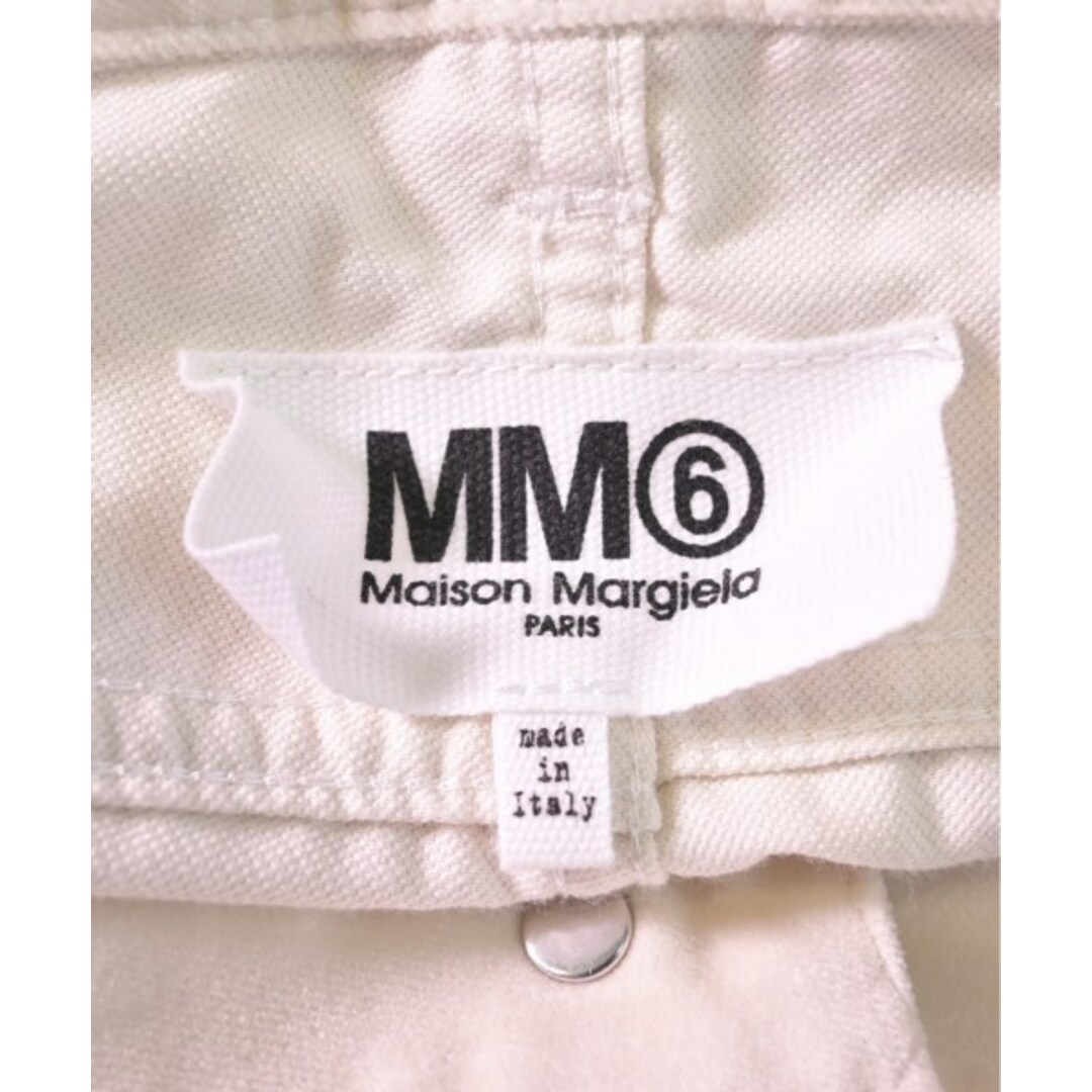 MM6(エムエムシックス)のMM6 エムエムシックス クロップドパンツ 40(M位) アイボリー系 【古着】【中古】 レディースのパンツ(クロップドパンツ)の商品写真