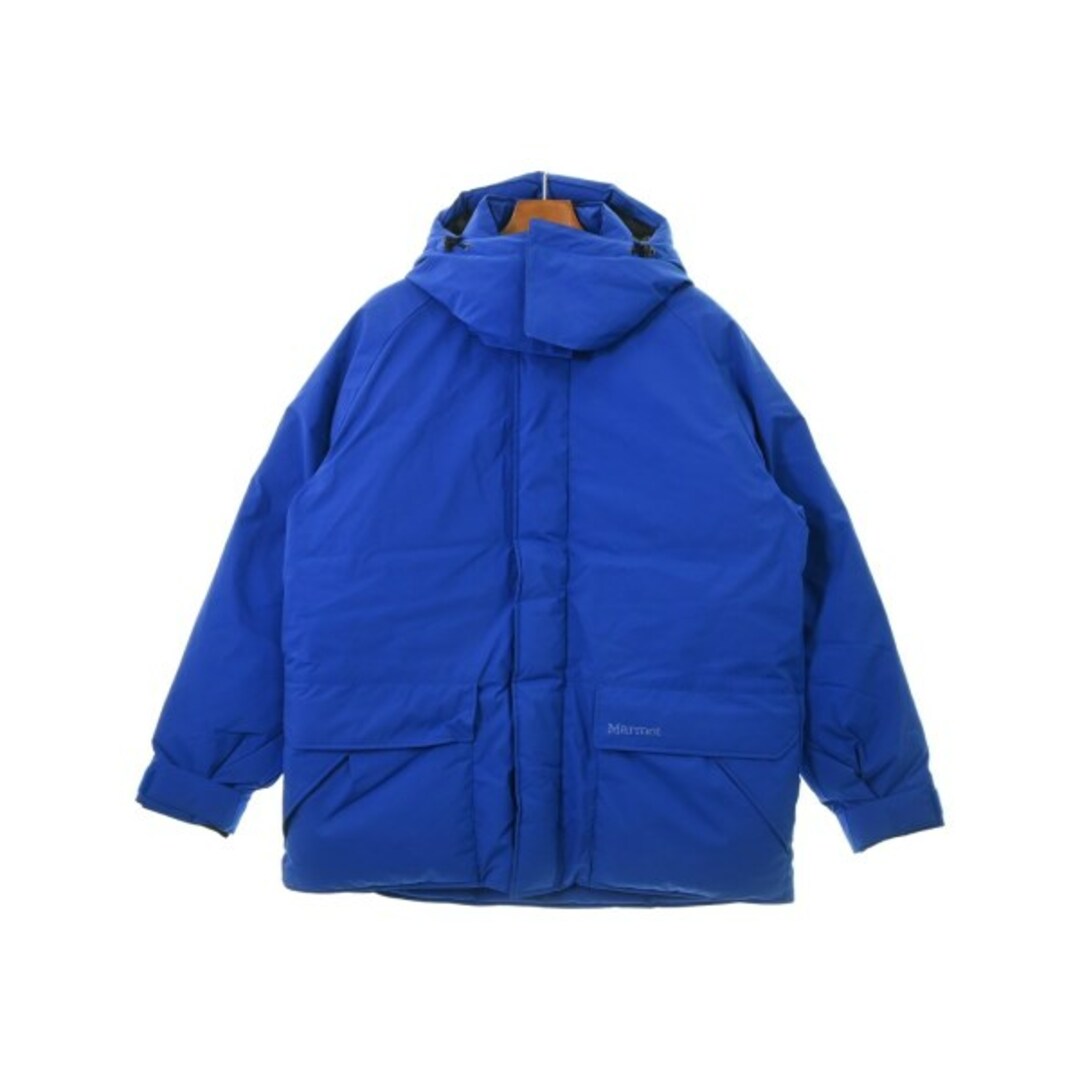 MARMOT(マーモット)のMarmot マーモット ダウンジャケット/ダウンベスト M 青 【古着】【中古】 メンズのジャケット/アウター(ダウンジャケット)の商品写真