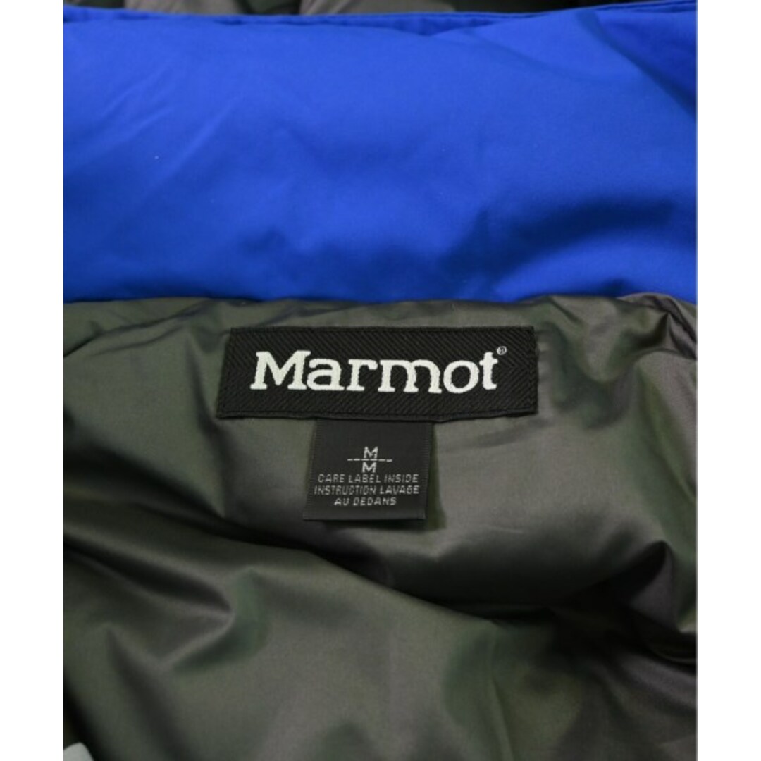 MARMOT(マーモット)のMarmot マーモット ダウンジャケット/ダウンベスト M 青 【古着】【中古】 メンズのジャケット/アウター(ダウンジャケット)の商品写真