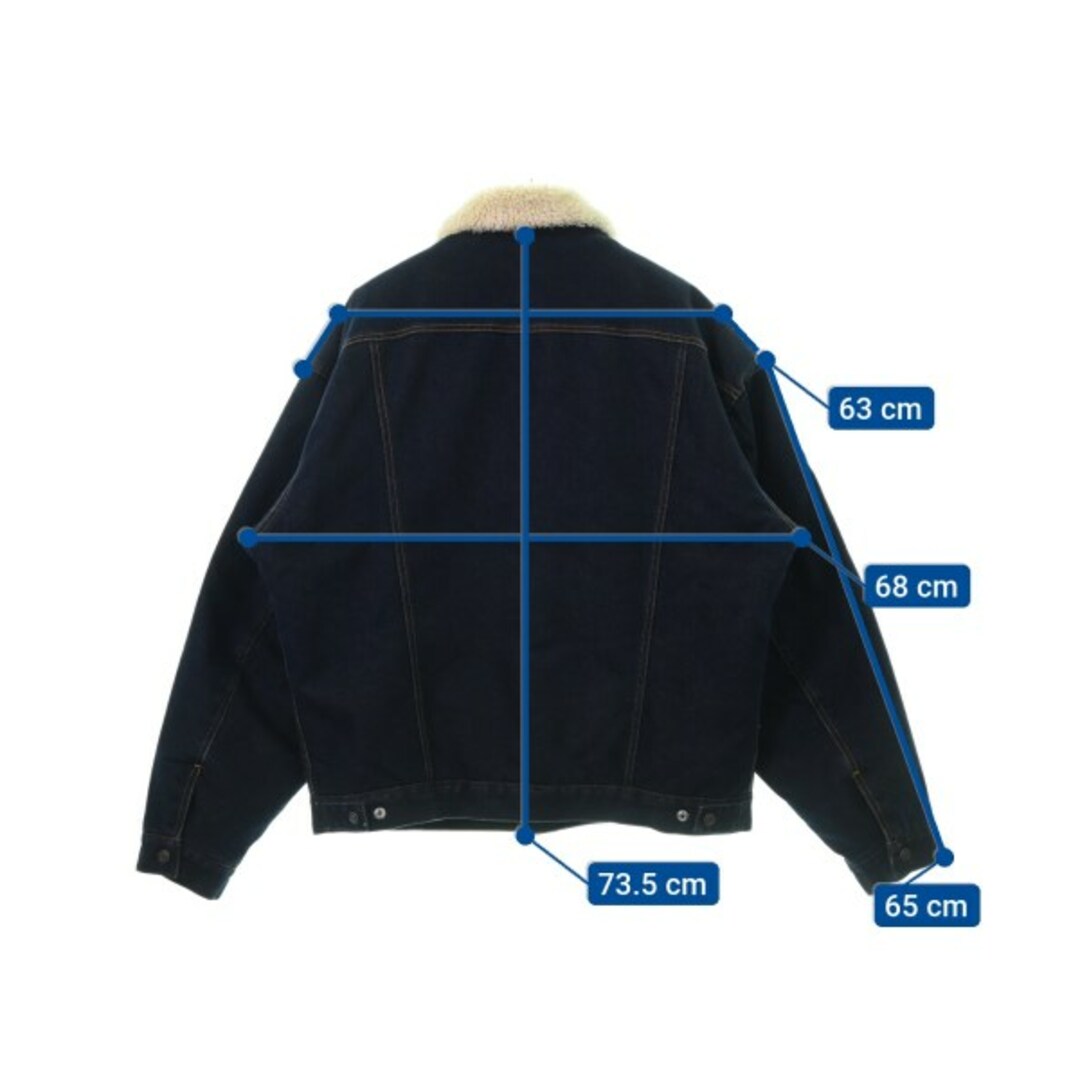 Java ジャバ デニムジャケット XL インディゴ(デニム) 【古着】【中古】 レディースのジャケット/アウター(Gジャン/デニムジャケット)の商品写真