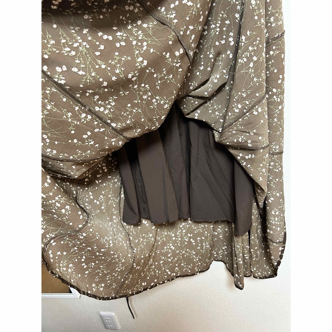 RANDA(ランダ)のRANDA 花柄スカート レディースのスカート(ロングスカート)の商品写真