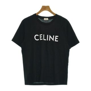 セリーヌ(celine)のCELINE セリーヌ Tシャツ・カットソー XL 黒 【古着】【中古】(Tシャツ/カットソー(半袖/袖なし))