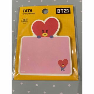 ビーティーイシビル(BT21)のBTS BT21 TATA 付箋(ノート/メモ帳/ふせん)