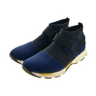 マルニ(Marni)のMARNI マルニ スニーカー EU43(28cm位) 紺x青 【古着】【中古】(スニーカー)