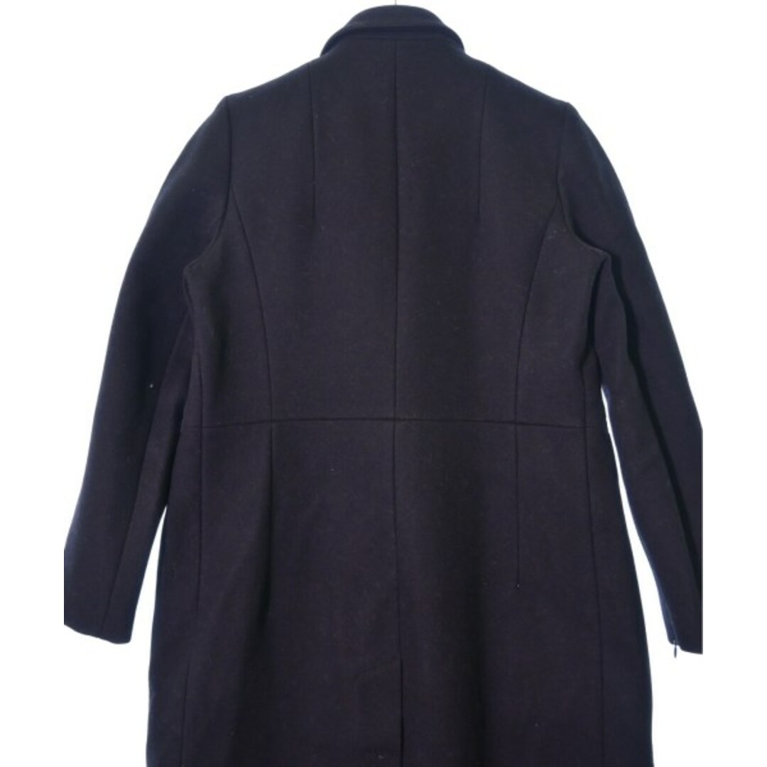 CARVEN(カルヴェン)のCARVEN カルヴェン チェスターコート 36(XS位) 黒 【古着】【中古】 レディースのジャケット/アウター(チェスターコート)の商品写真