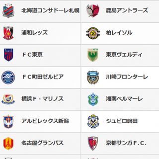 【J1】サッカー順位表★2024シーズン★Jリーグ応援観戦グッズ★新エンブレム(応援グッズ)