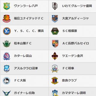 【J3】サッカー順位表★2024シーズン★応援観戦グッズ★新エンブレム(応援グッズ)