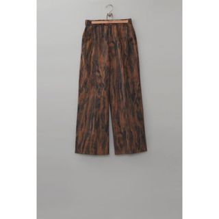 MASU FUR PRINT TROUSERS BROWN 42(スラックス)