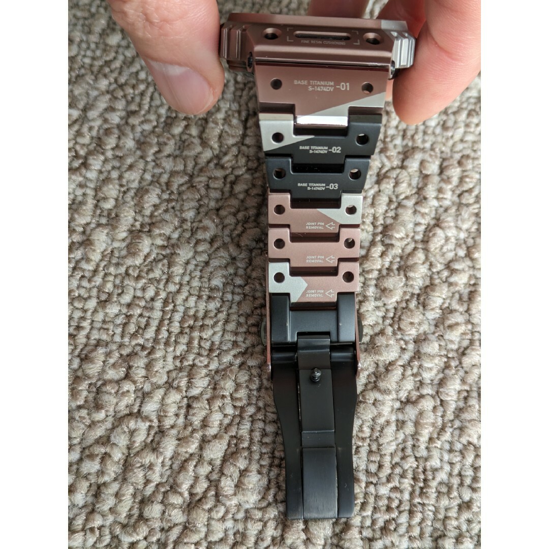 G-SHOCK(ジーショック)のほぼ新品　Gショック GMW-B5000TVB-1JR   バーチャルワールド メンズの時計(腕時計(デジタル))の商品写真