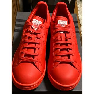 ラフシモンズ(RAF SIMONS)のadidas アディダス RAF SIMONSラフシモンズ スタンスミス 赤(スニーカー)