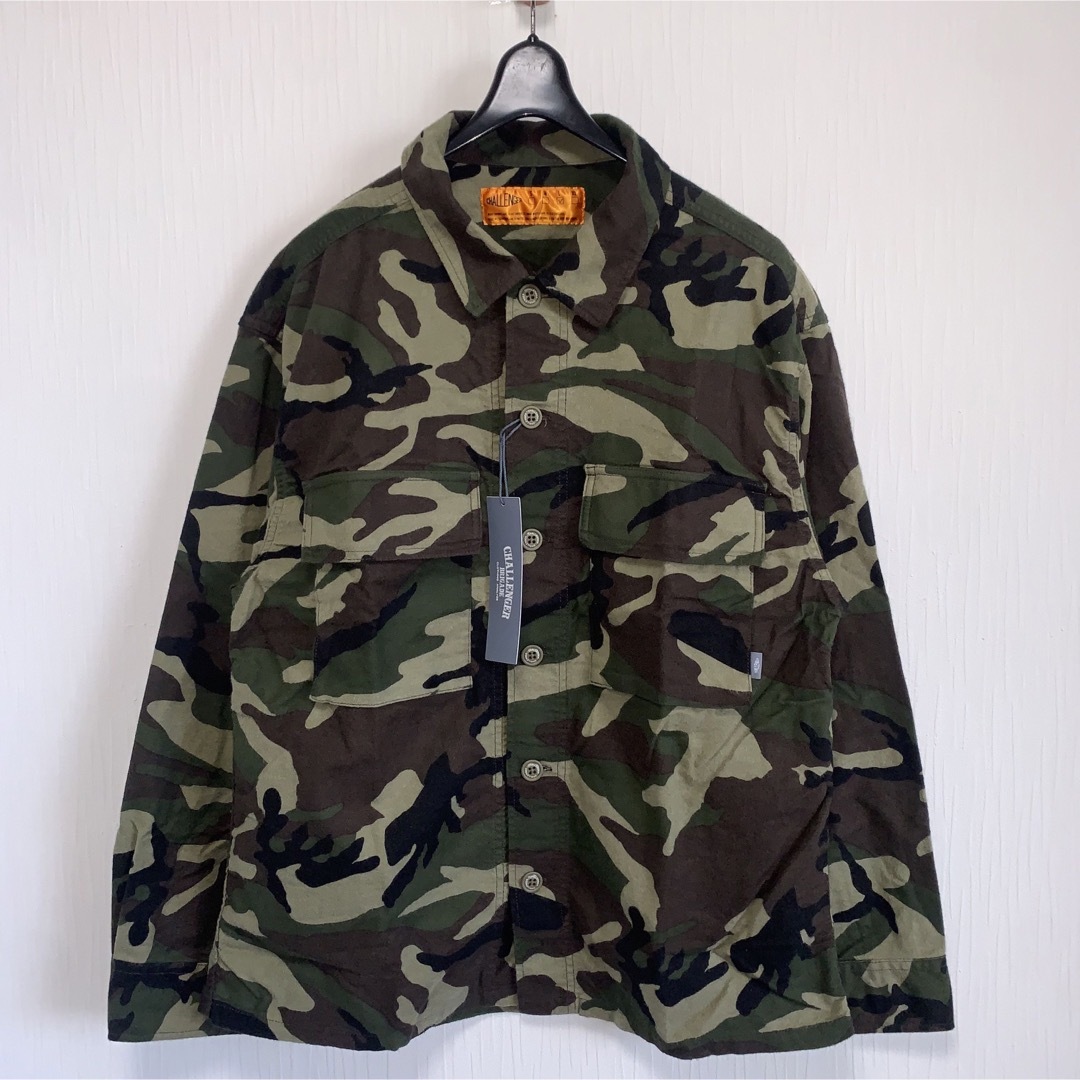 NEIGHBORHOOD(ネイバーフッド)のM【CHALLENGER】CAMOUFLAGE SHIRT／新品タグ付／送料込 メンズのトップス(シャツ)の商品写真