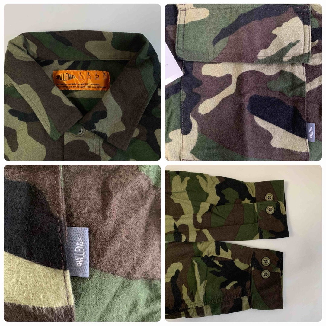 NEIGHBORHOOD(ネイバーフッド)のM【CHALLENGER】CAMOUFLAGE SHIRT／新品タグ付／送料込 メンズのトップス(シャツ)の商品写真