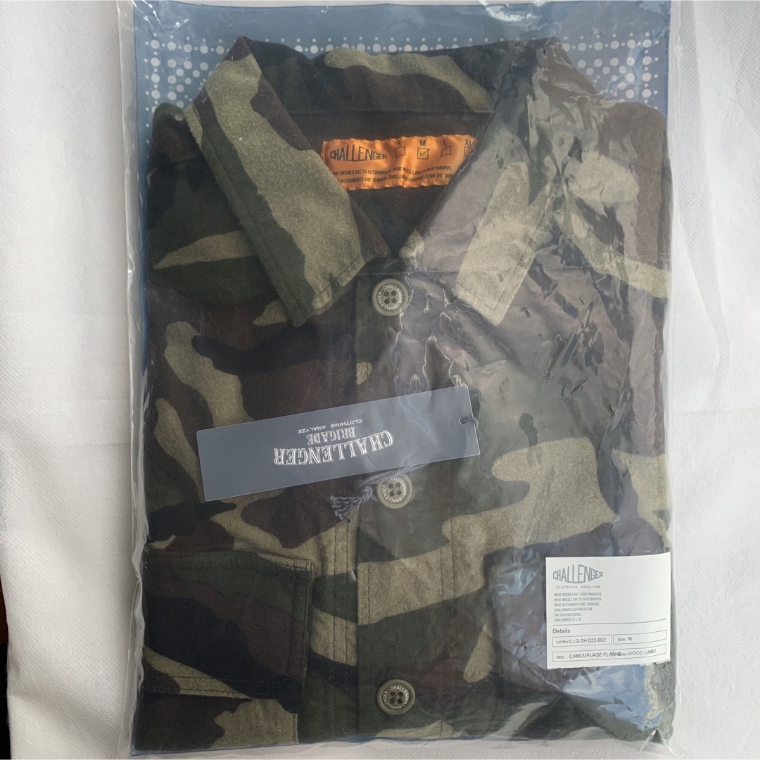 NEIGHBORHOOD(ネイバーフッド)のM【CHALLENGER】CAMOUFLAGE SHIRT／新品タグ付／送料込 メンズのトップス(シャツ)の商品写真