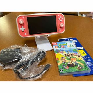 ニンテンドースイッチ(Nintendo Switch)のNintendo Switch あつ森　セット　中古(家庭用ゲーム機本体)