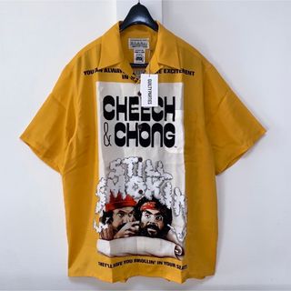 ワコマリア(WACKO MARIA)の【WACKOMARIA】STILL SMOKIN SHIRT／新品未使用／送料込(シャツ)