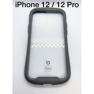 ハミィ(Hamee)のiface iPhone12/12pro用　グレー(iPhoneケース)