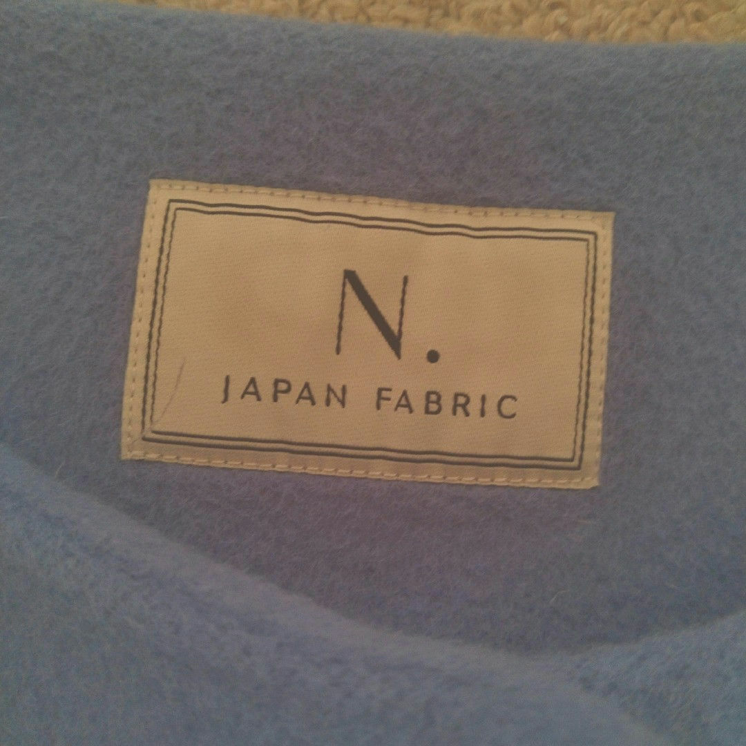 NATURAL BEAUTY BASIC(ナチュラルビューティーベーシック)のN. Japan Fabric ナチュラルビューティーコートウール、アンゴラ混 レディースのジャケット/アウター(ロングコート)の商品写真