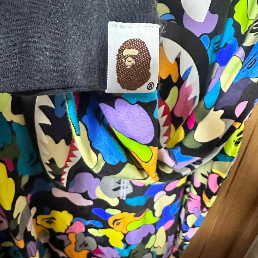 A BATHING APE(アベイシングエイプ)のBape multi camo shark L/S Tee メンズのトップス(Tシャツ/カットソー(半袖/袖なし))の商品写真