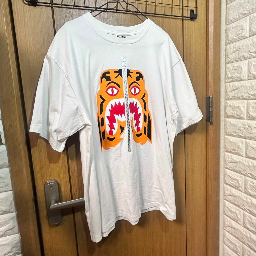 A BATHING APE(アベイシングエイプ)のBape tiger FUNTHERA MILITIA Tシャツ メンズのトップス(Tシャツ/カットソー(半袖/袖なし))の商品写真