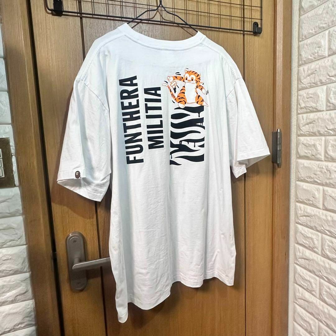 A BATHING APE(アベイシングエイプ)のBape tiger FUNTHERA MILITIA Tシャツ メンズのトップス(Tシャツ/カットソー(半袖/袖なし))の商品写真