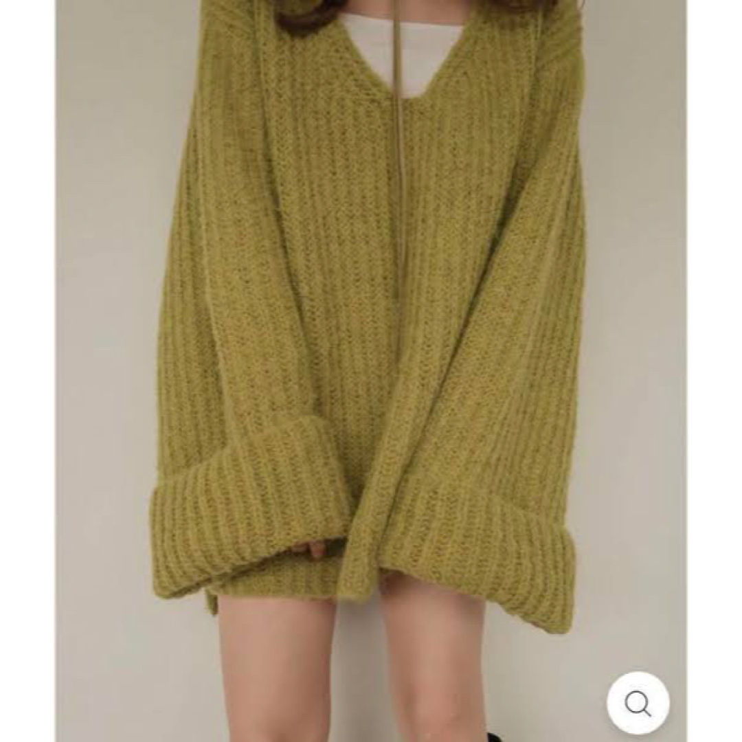 Kastane(カスタネ)のmideal choker vneck knit レディースのトップス(ニット/セーター)の商品写真