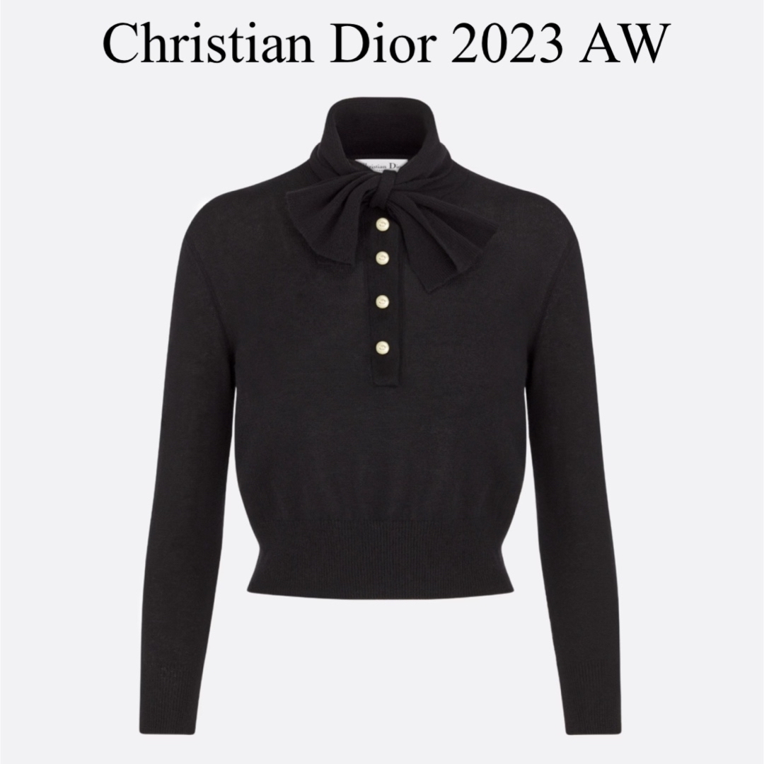 Christian Dior - Christian Dior♡2023 AW カシミヤセーターの Christian Dior - Christian Dior♡2023 AW カシミヤセーターの