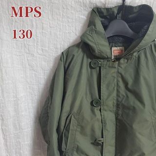 MPS - 【MPS】 フード付き ジャケット 上着 アウター コート カーキ 130