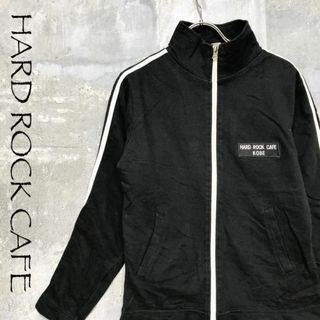 Hard Rock CAFE/ハードロックカフェ ジャージ パーカー 黒 M(その他)